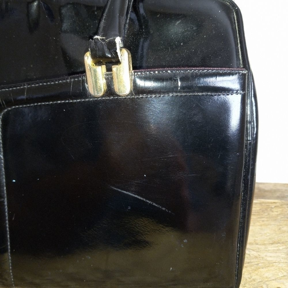 Morris Maskowitz Patten Leather Purse - Picture 2 of 13